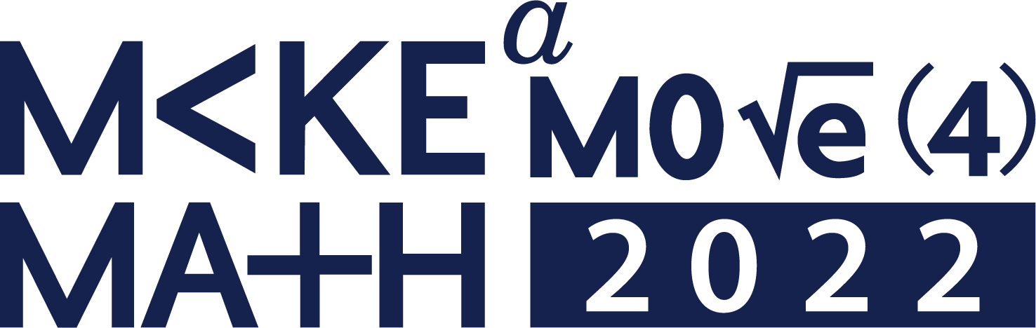 Make a Move 4 Math Logo Solid